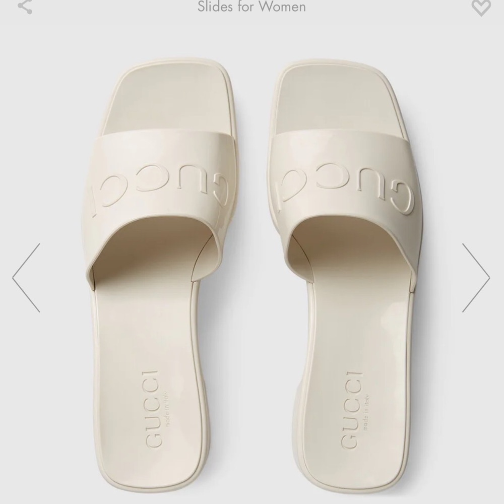 Gucci Block Heeled Clogs